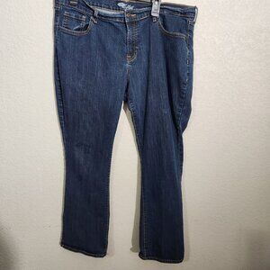 Old Navy The Flirt Womens Blue Bootcut Jeans Size 18 Regular